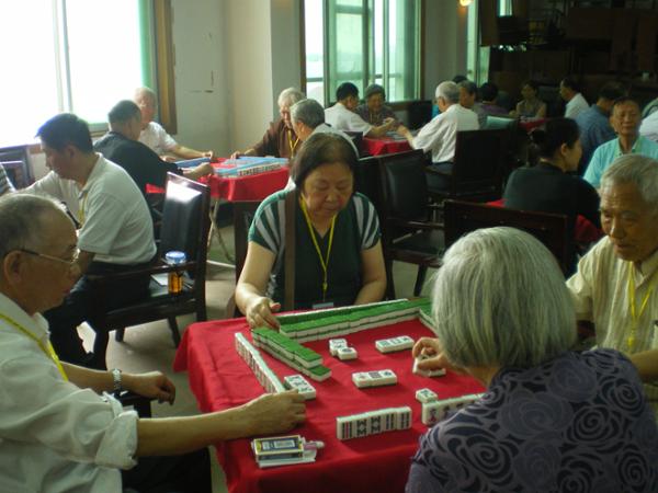 在专注的比拼之中